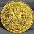 Weimarer Republik Bayern Goldmedaille Goetz Medaille, 1927 D 80. Geburtstag von Reichspräsident Hindenburg Gold EF/AU sm scr. min checkmark