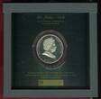 Cook Islands 20 Dollar mit Farbapplikation und 16 Glaselementen 2010 Masterpieces of Art - Carlo Maratta - Die Heilige Nacht Proof colorated with box and coa
