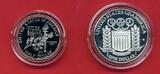 USA 1,50 Dollar United States Mint Two-Coin Proof Set - Olympia 1992 Proofset FB OVP