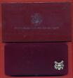 USA 1,50 Dollar United States Mint Two-Coin Proof Set - Olympia 1992 Proofset FB OVP