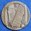 Germany Deutschland Karl Götz Medaille Bronze Gußmedaille Bronze Cast 1918 Revolution in Bayern Curt Eisner Ministerpräsident Almost as cast usual casting flaws spot