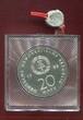 Deutsche Demokratische Republik DDR 20 Mark Silber Gedenkmuenze 1983 A 500. Geburtstag Martin Luther Proof PP Proof Originally sealed