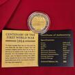 Niue Islands Inseln 100 Dollars 1 Unze Ounce Gold 2014 Centenary of the First World War 1914 - 1918 Royal Australian Navy HMAS Sydney Proof Lenticular Application Box COA