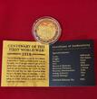 Niue Islands Inseln 100 Dollars 1 Unze Ounce Gold 2018 Centenary of the First World War 1914 - 1918 Armistice Signed Proof Lenticular Application Box COA