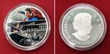 Kanada 30 Dollar Silbermünze 2016 Batman v Superman - Dawn of Justice™ - DC Comics™ - The Trinity - Wonderwoman Colorated coin with box & coa