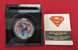 Kanada 15 Dollar Silbermünze - 1/2 Unze 2013 75th Anniversary of Superman - Modern Day - DC Comics™ Colorated proof coin with box & coa