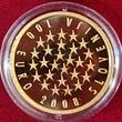 Slowenien 100 Euro Gold 2008 Slowenische Ratspräsidentschaft der Europäische Union Proof without coa and box