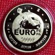 Belgien Belgium 5000 Francs Gold 2000 Karl V. Charles 1500 - 1558 500th Birthday Geburtstag Reeded Edge Riffelrand Proof only with capsule, no coa no box