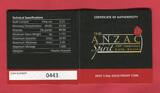 Australien 25 Dollar Goldmünze - 1/4 oz Gold Proof Coin 2014 The Anzac Spirit - 1914 - To Our Last Man and our Last Shilling Proof with original packaging