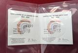 Frankreich Bronzemedaille mit Aufsteller 2014 Beginn des Ersten Weltkriegs - Les taxis de la Marne - Medaille BU matte with original packaging