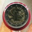 San Marino 2 Euro Gedenkmünze 2020 500. Todestag von Raffaello BU with folder