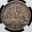 Germany Deutschland Karl Götz Medaille Silvermedal Silbermedaille 1930-DATED Luthers Aufenthalt auf der Veste Coburg 1530 Augsburger Konfession NGC TOP POP NGC MS 64