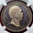Deutschland Germany Kaiserreich Preußen Silvermedal Silbermedaille 1898-DATED Bismarck Auf seinen Tod - Sterbe-Gedenk-Thaler NGC MS 63