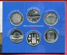 Deutschland 6 x 10 Euro Silbermünzen 2005 Silbergedenkmünzenset mit diversen Motiven proof like in blister with carton