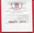 Vatikan Silbergedenkmedaille 2014 Heiligsprechung Johannes XXIII. & Johannes Paul II. w. certificate & box