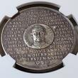 Karl Goetz Deutschland Weimarer Republik Germany SILVER 1930-DATED Kaiser Barbarossa 1180 Belehnung Otto von Wittelsbach mit Bayern NGC MS 63