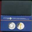 Deutschland 10 Euro Silbermünze & Silbermedaille 2003 FIFA Fußball-Weltmeisterschaft 2006 (inkl. 24-Karat Goldveredelung) proof like in capsules w. orig. packaging