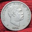 Hawaii 1 Dollar 1883 King Kalakaua EF grey toning