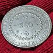 Brasilien Brazil Kaiserreich Empire 960 Reis Pataco 1825 R Kaiser Peter Pedro I. (1823 - 1831) Rio de Janeiro Small 960 EF/AU ovestrike rough mintage