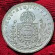 Brasilien Brazil Kaiserreich Empire 960 Reis Pataco 1825 R Kaiser Peter Pedro I. (1823 - 1831) Rio de Janeiro Small 960 EF/AU ovestrike rough mintage