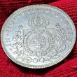 Brasilien Brazil Kaiserreich Empire 960 Reis Pataco 1825 R Kaiser Peter Pedro I. (1823 - 1831) Rio de Janeiro Small 960 EF/AU ovestrike rough mintage