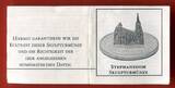 Nauru 10 Dollars Skulpturmünze teilvergoldet 2005 Weltmonumente - Stephansdom Wien Proof with capsule