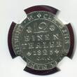 Braunschweig-Wolfenbüttel 1/12 Thaler 1825 CVC Karl 1815 - 1830 NGC MS 63