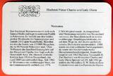 Samoa, Westsamoa, Samoa I Sisifo 10 Dollar Silber 1981 Hochzeit Prince Charles und Lady Diana Spencer, The Royal Wedding Proof with capsule,certificate