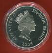 Solomon Islands 50 Dollar Silbermünze - 65mm Silver Proof Coin 2008 WWI: The 90th Anniversary - Remembrance - Erster Weltkrieg - Erinnerung - rar Proof (slightly toned) with original packaging