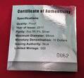 Niue 10 Dollar Silbermünze mit Farbapplikation 2017 First World War - Centenary - 5 OZ Silver Coin - Middle East - Pferde und Kamele Proof with woden box, carton & coa
