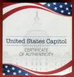 Samoa 10 Dollars Silbermünze 2017 United States Capitol Antique finish in Kapsel, Etui, Umkarton und Zertifikat