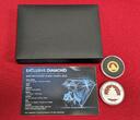China 100 Yuan Gold & 10 Yuan Silber 2020 Panda - Exclusive Diamond BU with box & coa