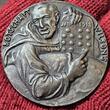 Germany Deutschland Karl Goetz Medaille Gußeisen Cast Iron 1918 Dated Satirische Medaille President Woodrow Wilson presents his Peace Terms Almost as Cast