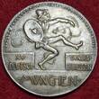 Deutschland Kaiserreich Bayern Schützenmedaille Silbermedaille 1906 D 15. Deutsches Bundesschießen München 1906 low unc matte