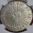Argentina Argentinien 8 Reales 1836 RA P Provincial Del Rio De La Plata La Rioja Sonne Sun The only Unc Details by NGC NGC UNC Details