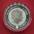 Ghana 5 Cedis Silbermünze 2014 Deutsche Erfindungen - Vakkuum (1 oz, m. Goldapplikation, selten / rar) proof in capsule w. certificate, orig. packaging