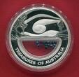 Australien 1 Dollar Silbermünze 2007 Treasures of Australia-Serie - Saphir proof in capsule w. certificate, orig. packaging