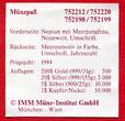 Palau 1 Dollar Cu-Ni-Münze 1994 Marine-Life Protection - Meeresmotiv (m. Farbapplikation) proof in capsule with certificate