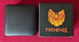 USA 1 Dollar Silbermünze mit Farbapplikation 2015 Burning Phoenix Liberty BU colorated with box, carton & coa