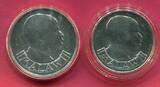 Malawi 5 Kwacha & 10 Kwacha Silbermünze 1978 Rappenantilope & Steppenzebra BU in capsules