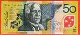 Australien Australia 50 Dollars Poymer Banknote Geldschein 1999 David Unaipon Edith Dircksey Cowan (1861-1932) E.A. Evans & I. Macfarlane unc.