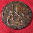 Deutschland Erfurt Wartburg Karl Goetz Große Bronzemedaille Maientage 1926 Beethoven Goethe Unc as cast