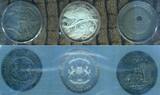 Burkina Faso 2 x 1.000 Francs CFA & 1 Medaille je 1 oz Silber 2017 The Chameleon - Prestige Set Cameleon Kameleon BU & prooflike with box & coa