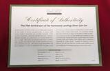 Bailiwick of Guernsey 3 x 5 Pounds Silbermünzen z.T. leicht angelaufen 2014 D-Day - The 70th Anniversary of the Normandy Landings Silver Coin Set Proof with glass case, wooden box & coa