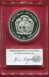 Nauru 1 Dollar Silber Unze 2020 30 Jahre Deutsche Einheit German Reunification Proof with german MDM Holder and COA
