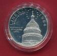 USA 1 Dollar Silbermünze 1994 US-Kapitol Silberdollar proof in capsule, coa, boxes
