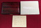 China, Volksrepublik Bimetall Bimetallic Münzen Satz Gold und Silber 1996 Panda 3 Münzen Satz PP 50, 25 und 10 Yuan Proof coins with box & coa