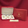 Vatikan Vatican KMS 1 cent - 2 Euro mit 50 Euro Gold 2015 MMXV Pontifikat Papst Franziskus Pope Francis Proof with original Packaging Box Coa Case
