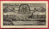Danzig 500 Millionen Mark Banknote 1923 Schopenhauer Deutsche Reichswährung Used EF/AU see scan