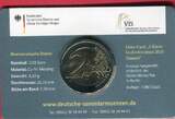 Bundesrepublik Deutschland 2 Euro Gedenkmünze 2016 A Sachsen - Sonderausgabe zur World Money Fair Berlin unc. coincard